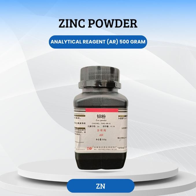 Baru Zinc Powder, Analytical Reagent (AR) 500g