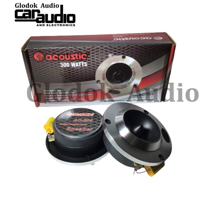 Acoutic Ac305 Dome Tweeter 3 Inch Sepasang