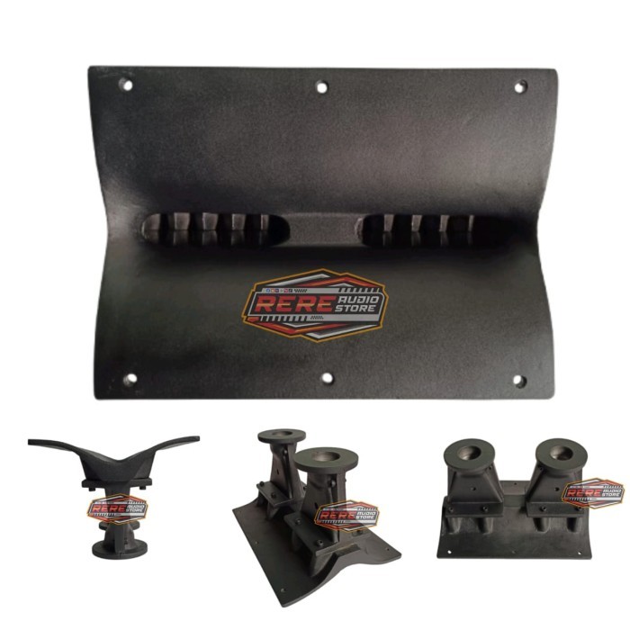 Horn Tweeter Model Tarra Ukuran 19X27 Cm / Corong Twiter Tara Double Multi Drat Baut Bahan Cor Diral