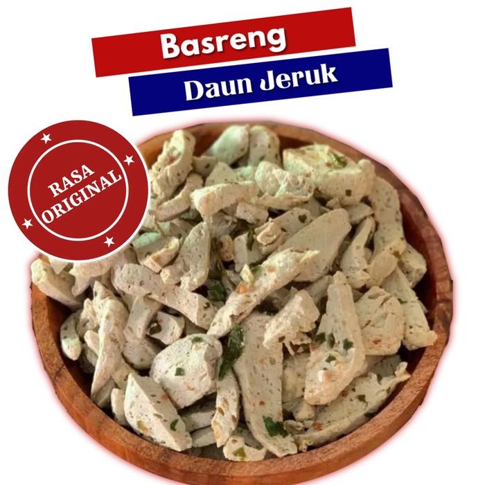

NEW Basreng Rasa Original Daun Jeruk 500gr Food Snack Pedas Goreng Makanan Kering Cemilan basreng