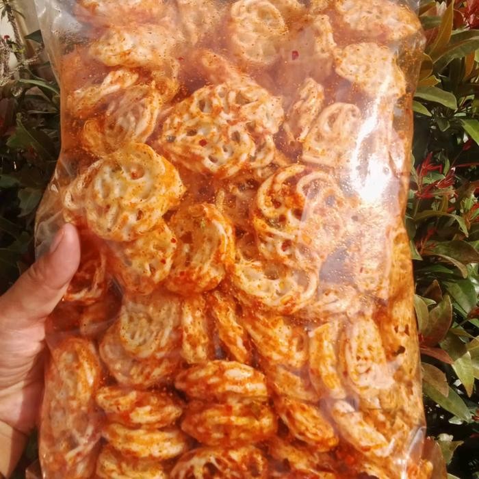 

LIMITED EDITION seblak krupuk pedo pedas daunjeruk Makanan Camilan Food Snacks Kerupuk Cemilan