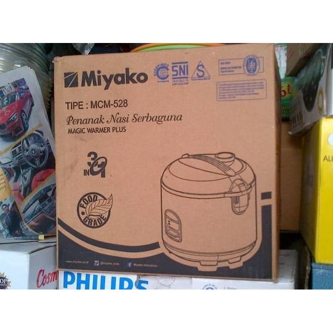 CO alat elektronik rumah tangga / dapur magic com 528 miyako