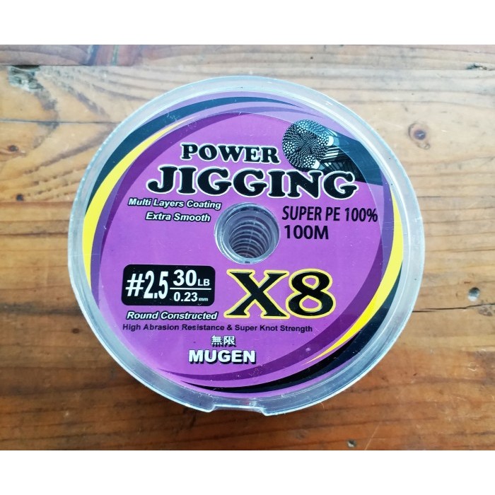 Senar PE Mugen Power Jging PE 2.5 X8 / Senar PE 2.5 / Senar Pancing