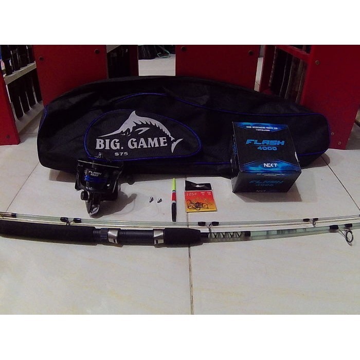 1 SET PANCING LAUT DENGAN KEKUATAN HINGGA 30KG PANJANG JORAN 150/ 165