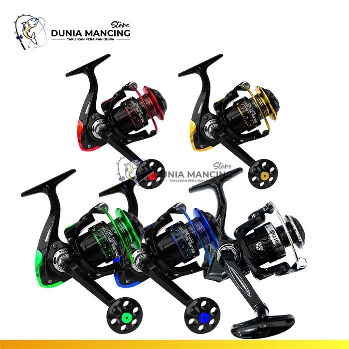 Reel Pancing Gulungan Senar DM1000 Katrol Kerekan Pancing Fishing Reel Spool Metal Aluminium