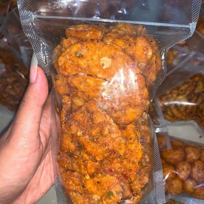

FREE ONGKIR Tempe Krispi Berat 250gram Camilan Food Pedas