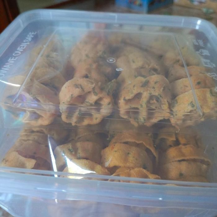 

DISKON Kembang Loyang Pedas Berbumbu sudah kotak 250 Snack - Makanan Keripik