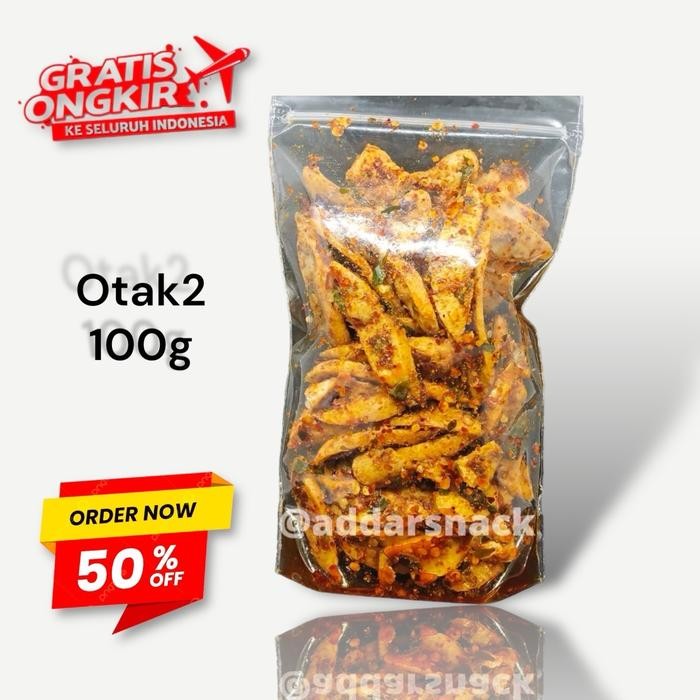 

STOK TERBATAS Otak otak pedas daun jeruk 100g Food Snacks