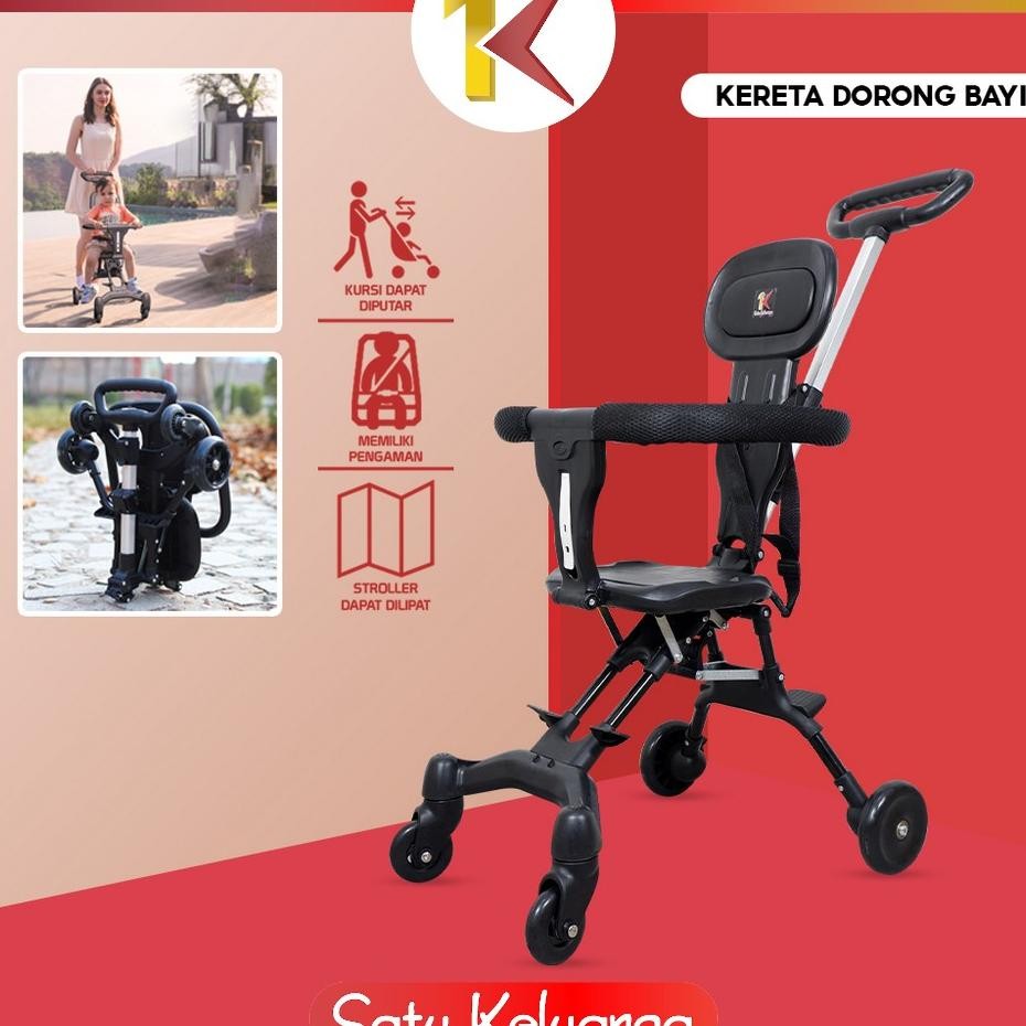 C895 Troller Baby Ereta Dorong 2 Arah Magic Troller Balita Lipat Troler Travel Ereta Bayi Travelling