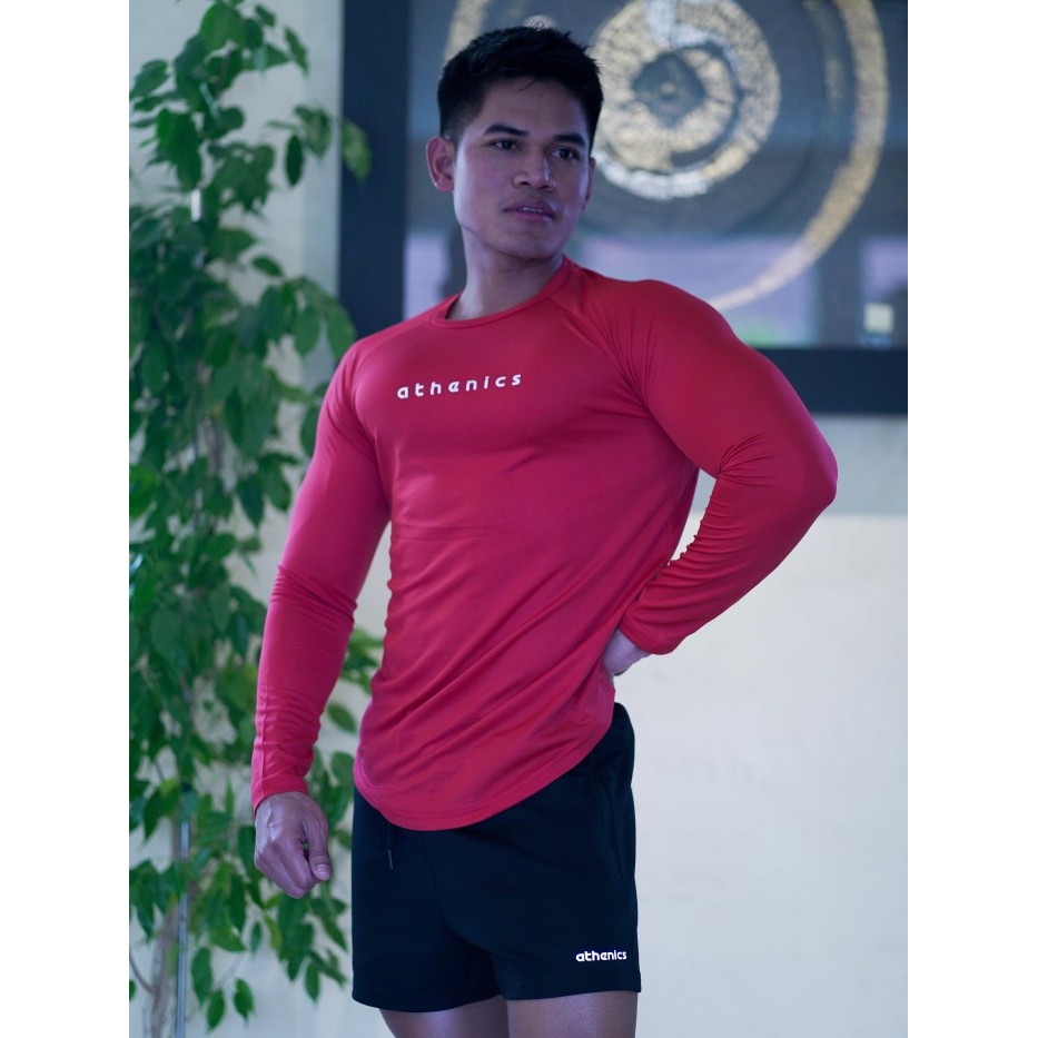 athenics Champ Long Sleeve Tight T-Shirt