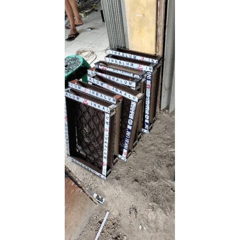 Promo BOVEN 40X60 KOMPLIT ALUMINIUM EXPANDA TRALIS BOVENLY.BOUVENLIGHT.KAWATNYAMUK.VENTILASI.KACAZIG