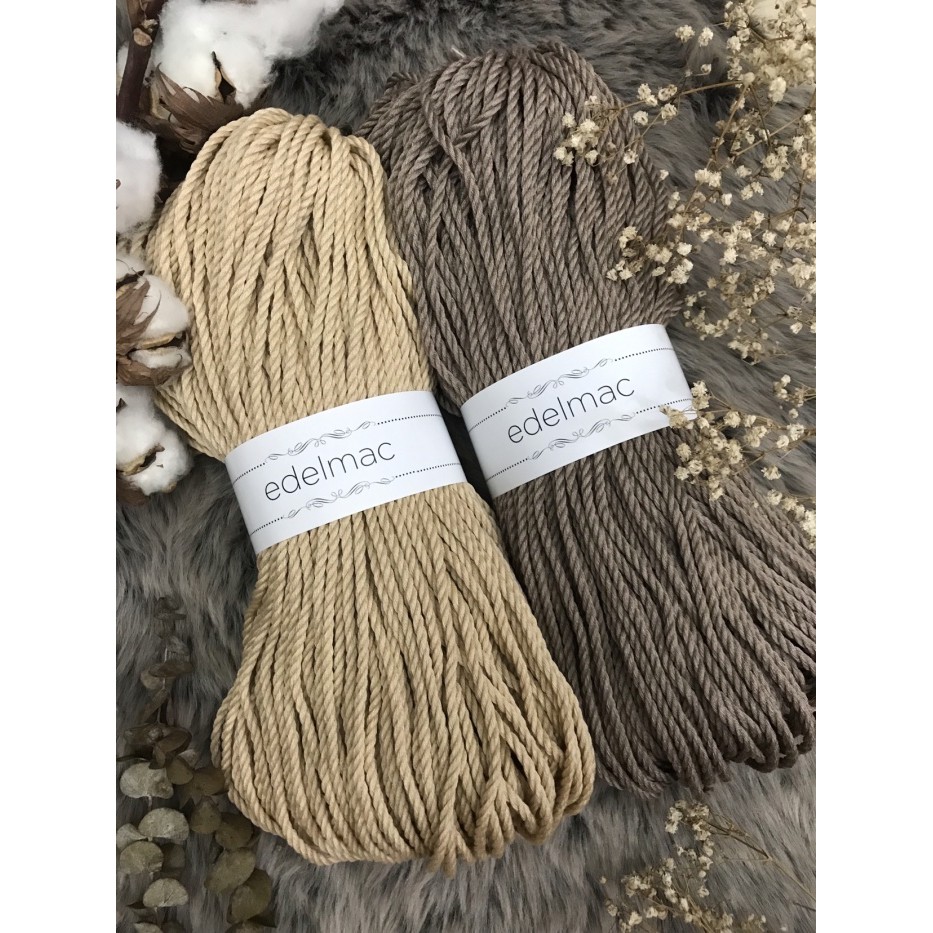 

Tali Macrame Premium Tortilla Coffee Cream