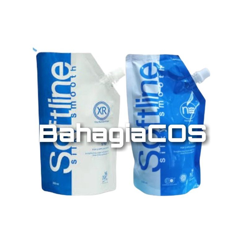 NR Softline Silky Smooth 500ml NR Smoothing Keratin Pelurus Rambut