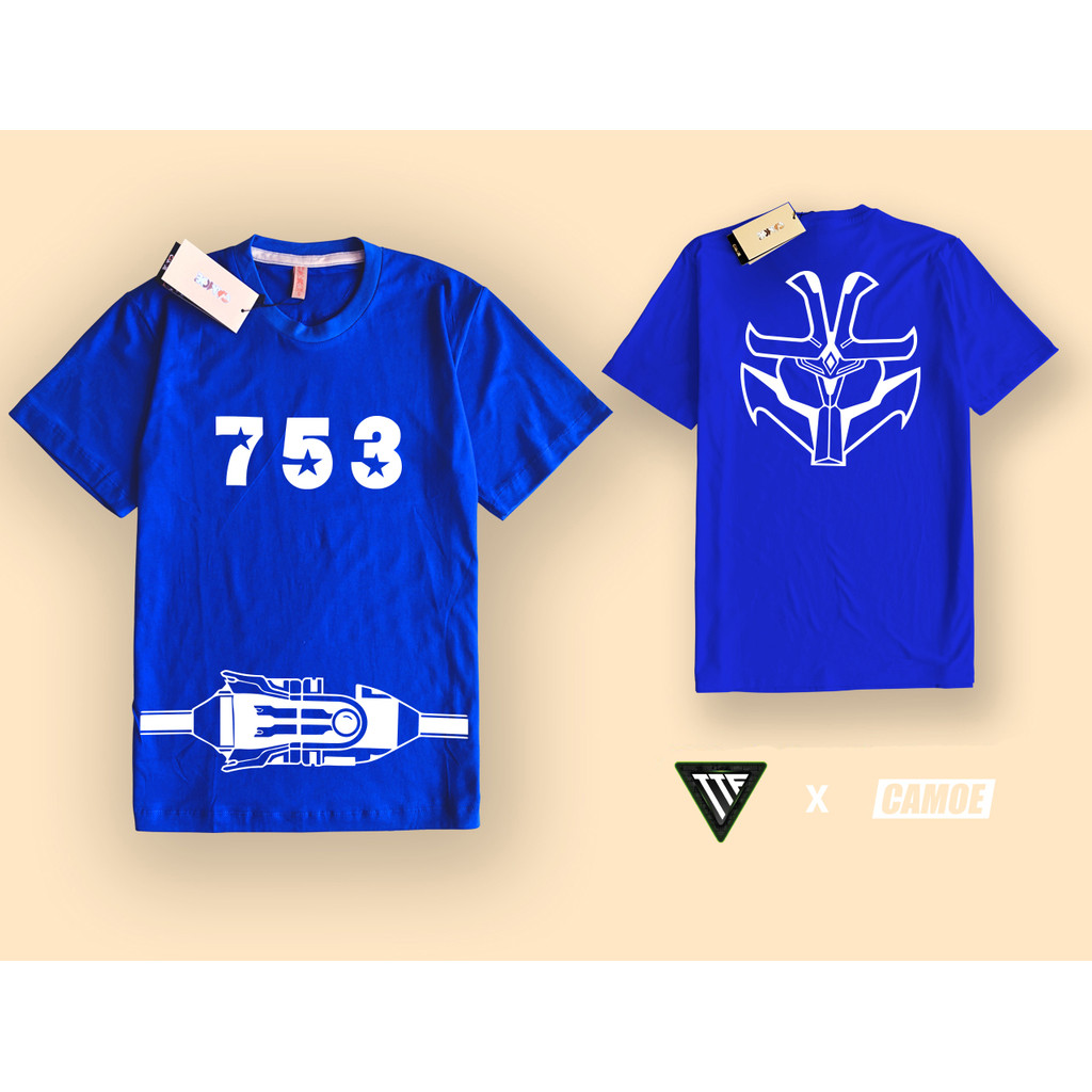 Kaos Tshirt Keisuke Nago 753 Kamen Rider Kiva