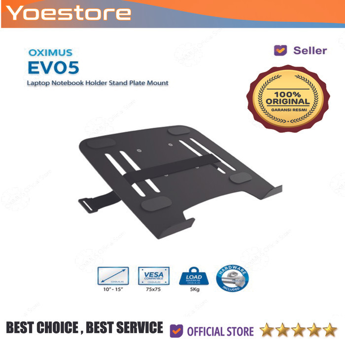 Bracket Laptop Notebook Holder Stand Plate Mount Oximus EV05