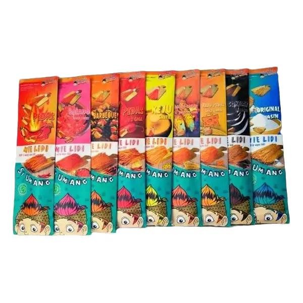 

BIG SALE Lidi Si Umang Paketan isi 7pcs Snack Camilan Bbq Ayam Pedas Cokelat Sambal Rumput Food