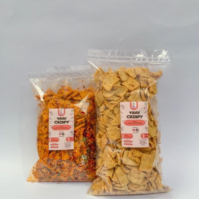 

BERMUTU 500GR KERIPIK TAHU CRISPY DAUN JERUK DAN ORIGINAL KRIUK RENYAH GURIH JAJANAN CEMILAN KERUPUK