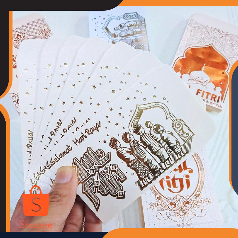 

Murah Angpau Amplop Lebaran Idul Fitri Embos Poly Gold Kualitas Premium 50 Pcs - Brand Name Kertas - Mix 50 Pcs Elegan