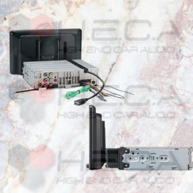 Diskon Sony Xav-Ax8100 Head Unit Tape Mobil Single Din Layar Double Din Audio