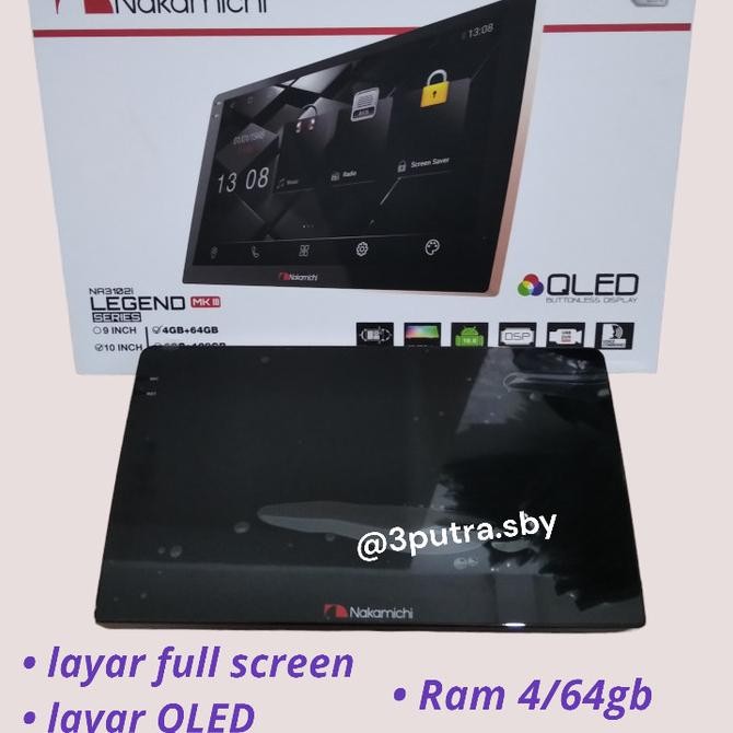 Miliki Android Nakamichi Legend Mk3 Ram 4Gb 9/10" Na3102I Nakamichi Legend Mk