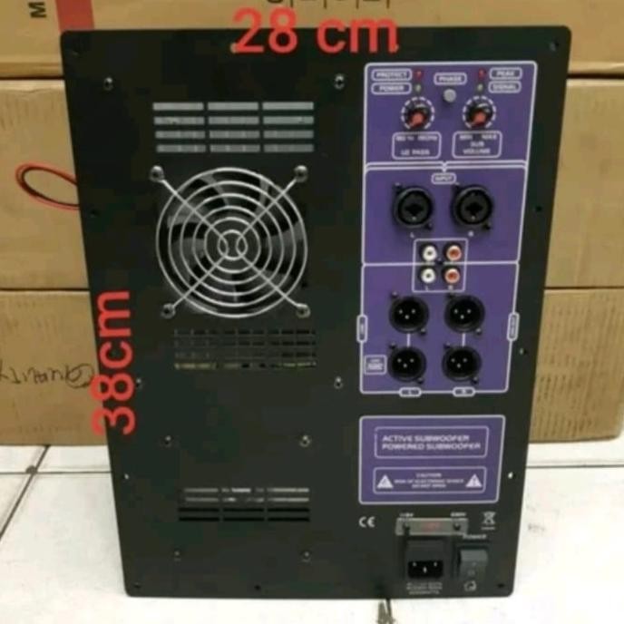 Power Kit Subwoofer Apollo Aktif 15-18Ins 1200Watt New Stok