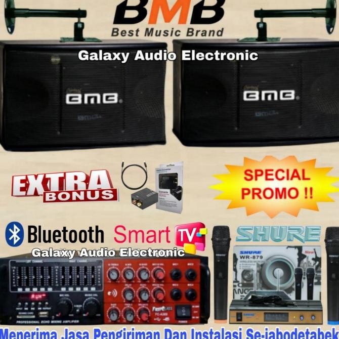 Paket Karaoke Bmb 10Inch ( Super Hemat I ) Original New Stok