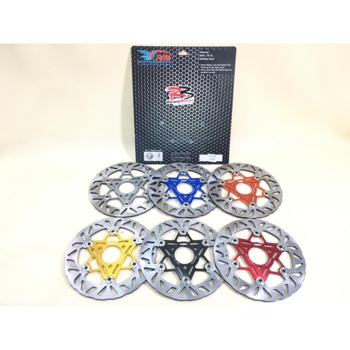 Disc Brake Piringan Cakram PSM 220 mm Mio - J M3 Fazzio Lubang 3 0264B