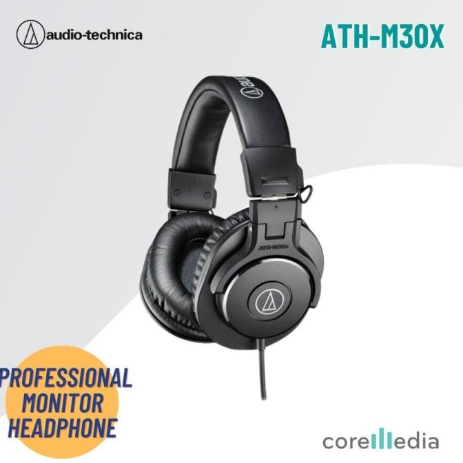 Audio Technica Ath-M30X - Professional Monitor Headphones M30X New Stok
