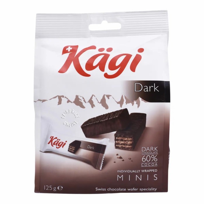 

Kagi Swiss Chocolate Wafer Minis - Dark 125g