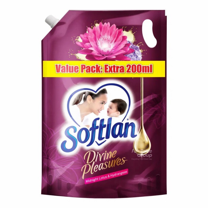

Softlan Fabric Conditioner Softener Refill - Midnight Lotus 1.5L