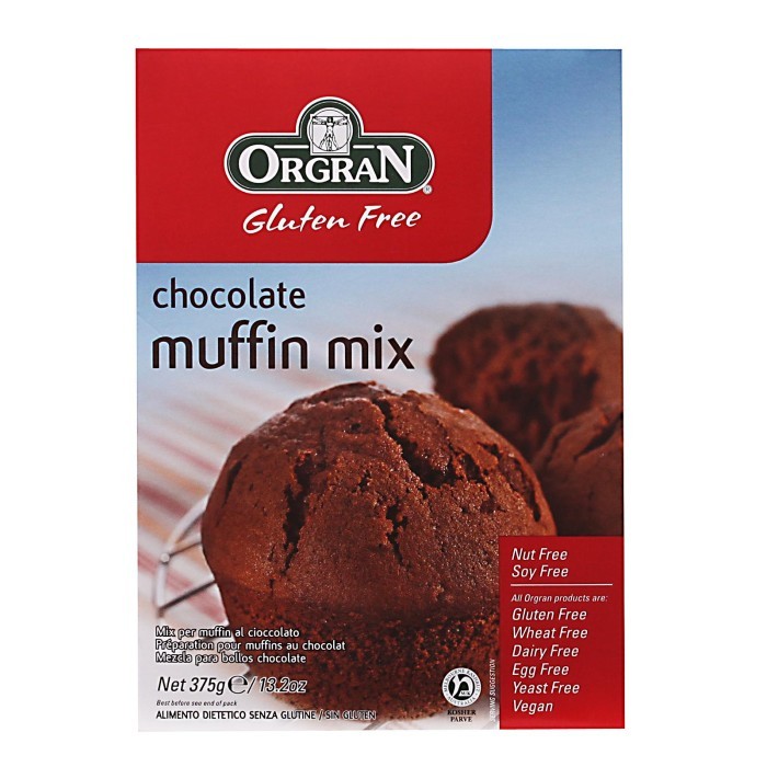 

Orgran Chocolate Muffin Mix Gluten Free 375 g