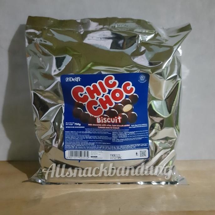 

Terlaris Delfi Chic Choc Bulky - Coklat Isi Biskuit 750Gr Ready Stok
