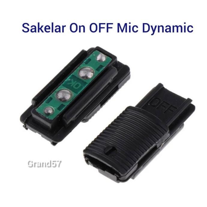 Terlaris Sakelar On Off Microphone Mic Dynamic Dinamis Vokal Saklar Switch Mic SALE