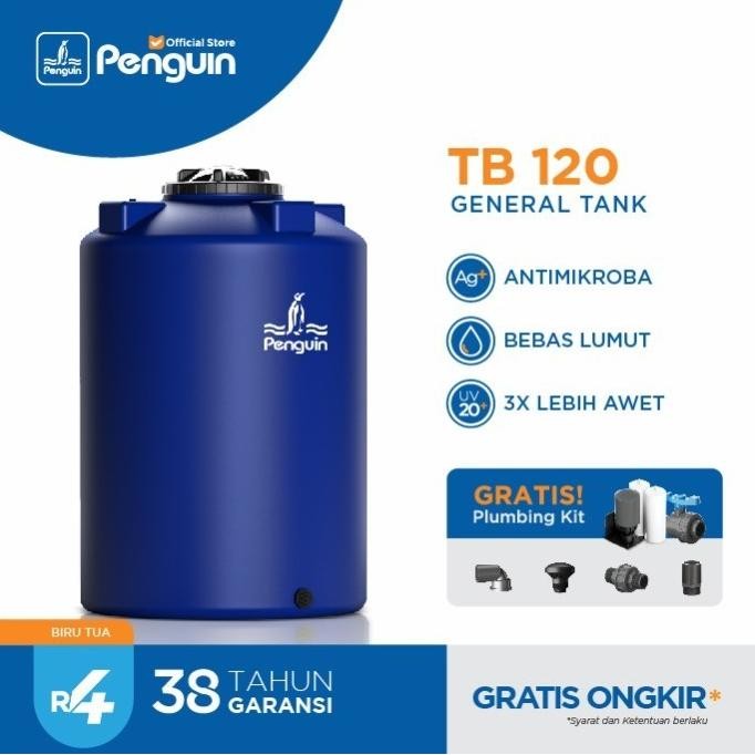 Tangki Tanki Toren Torn Tandon Penampungan Air Penguin TB 120 Toren 1200 L Tandon TB120 X MPOIN X LU