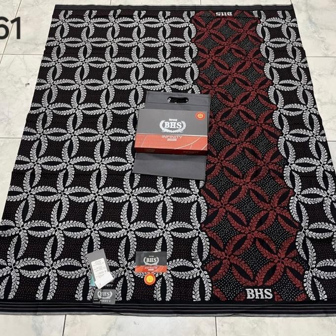 Sarung BHS Invinity CBA Silver Sarung Batik BHS Batik BAT