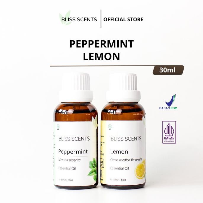 

Produk Baru!! Lemon Peppermint Essential Oil 30ml 100% Murni for Better Focus