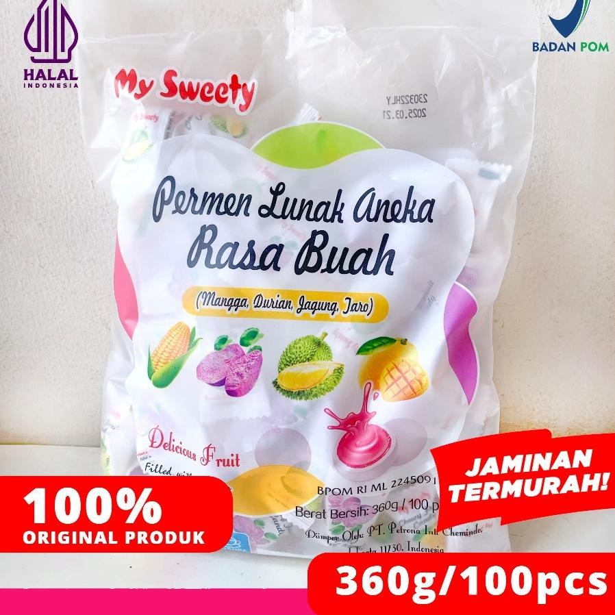 

Permen Uu Anea Raa Buah 100Pc360G Myweety