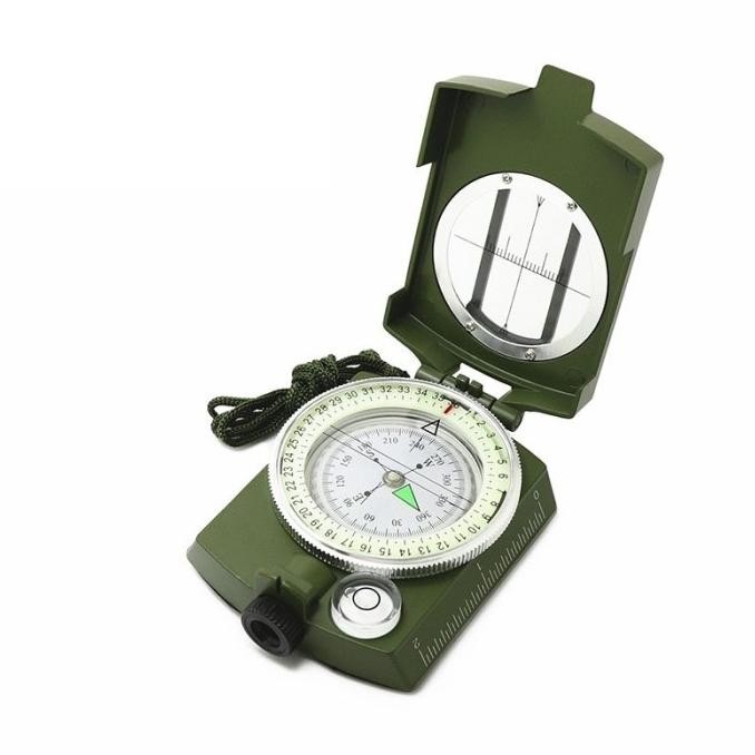 KOMPAS BIDIK PETUNJUK ARAH KOMPAS BIDIK KOMPAS LENSATIK KOMPAS OUTDOOR