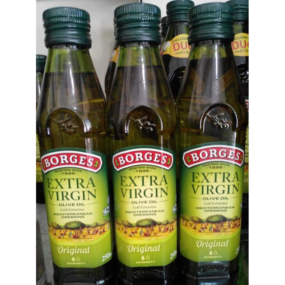 

] Minyak Zaitun Extra Virgin Olive Oil Borges 250 ml 250ml
