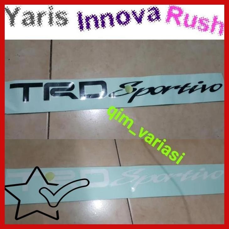 [QIM] STIKER TRD SPORTIVO ORIGINAL