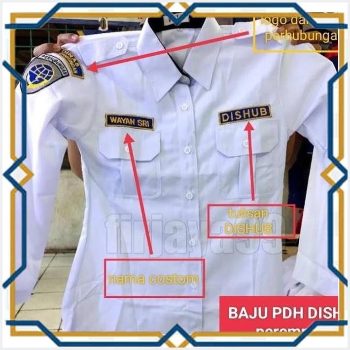 [IRW] BAJU KEMEJA DISHUB FULL BORDIR