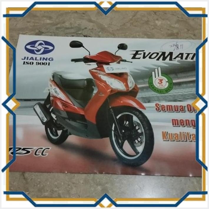 [YON] BROSUR JIALING EVO MATIC 125 MODEL MIO SOUL