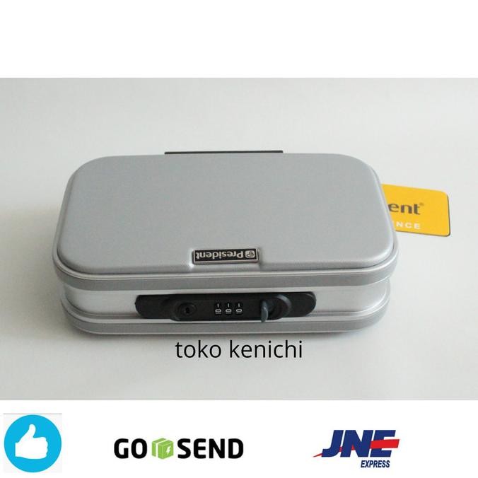 HARGA DISC - Koper mini President Tas depan brompton Silver Koper mini brompton