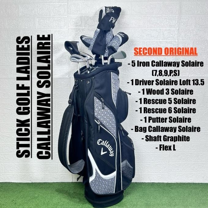 CO Stick Golf Callaway Ladies Second Original Fullset Bag Golf