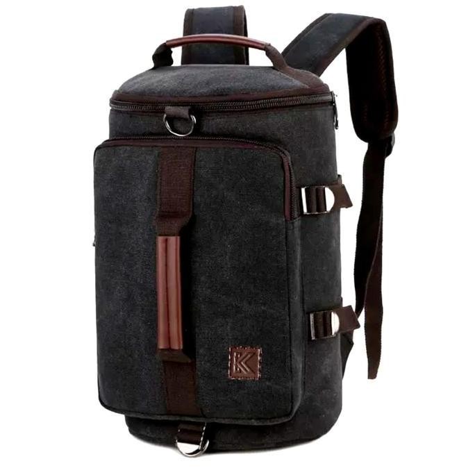 new tas ransel kanvas tas pria tas kanvas tas sekolah tas laptop tas gendong tas selempang canvas ca