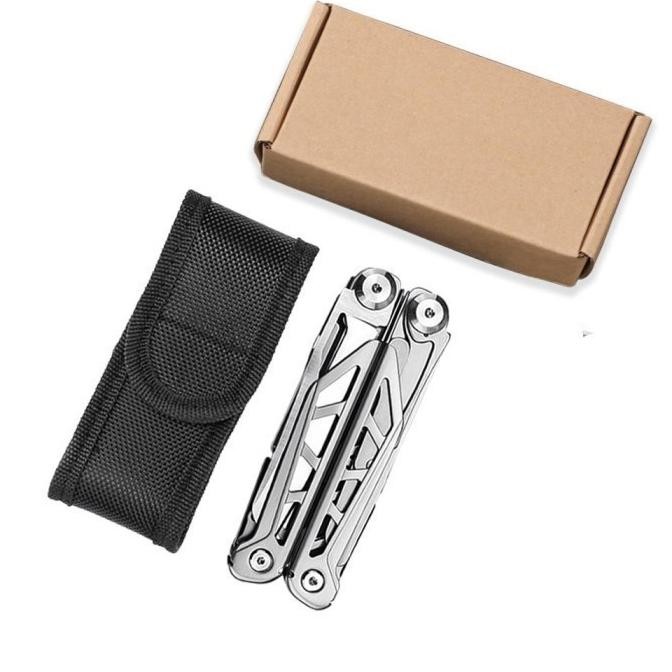 HRC78K Multitool Pliers Knife Kit - Pisau Tang Lipat Multifungsi Original dan Terpercaya