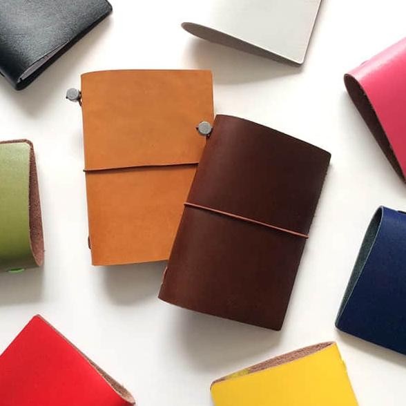 

myntydori - Leather (Passport Size) (Traveler's Notebook/Journal)