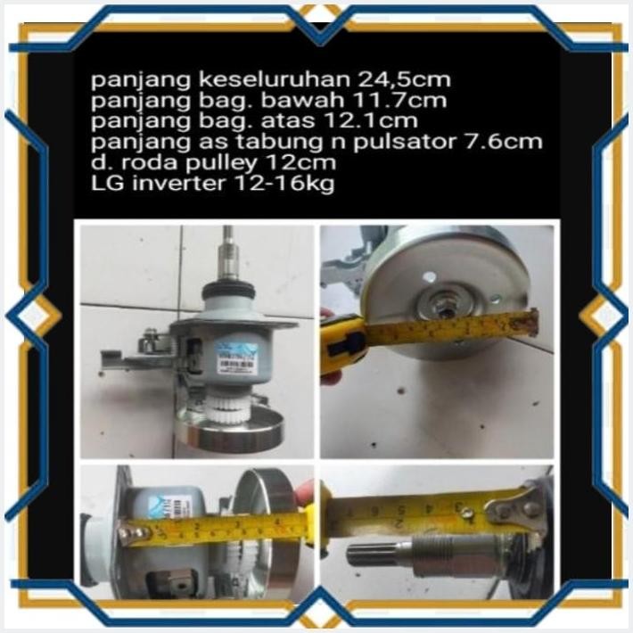 [SYA] GEARBOX LG T2350VSAM T2312VS2M T2312VS2W T2311VS2M T2312VS2M T2312VS2W
