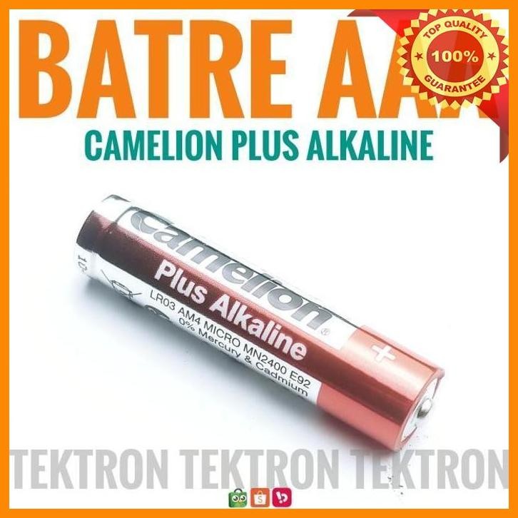 (TEK) CAMELION PLUS ALKALINE AAA 1.5V BATRE A3 ALKALIN BATREI