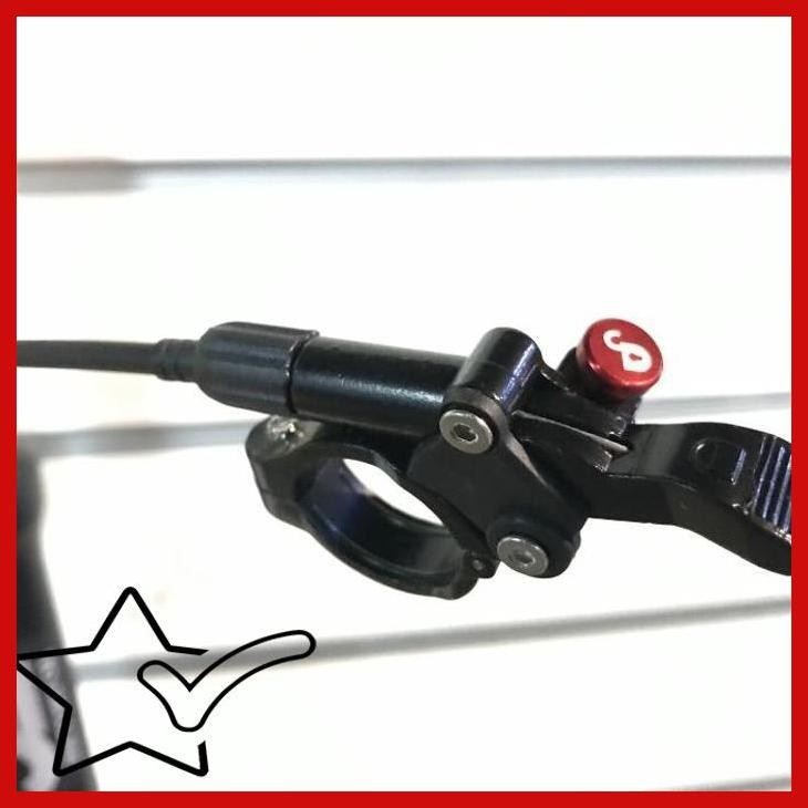 [TRB] FORK SEPEDA MTB 26 INCH T 120 VOL QR AIR LOCK BLACK GOLD OS REMOTE